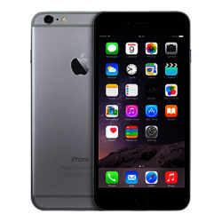 Apple iPhone 6 Plus, iOS, 5.5, 4G LTE, SIM Free, 64GB Grey